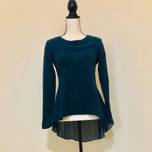 Knitted & Knotted wool sweater
